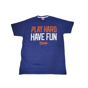 Limited Release Old School Homage Tony Gwynn Play Hard Have Fun tee